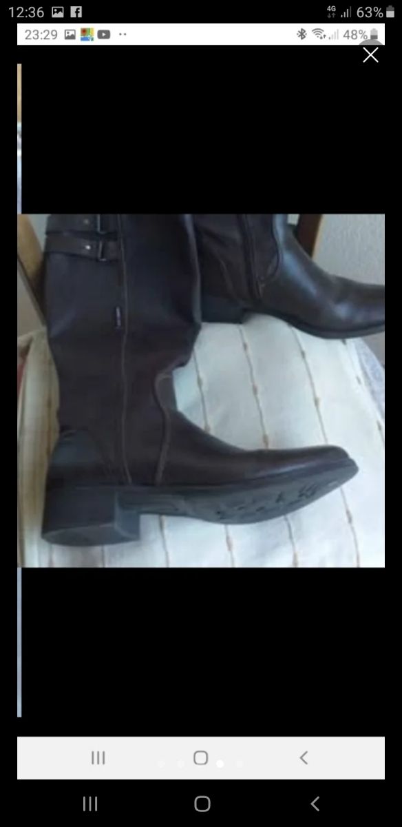 Botas altas ROBERTA MICCIO marrón