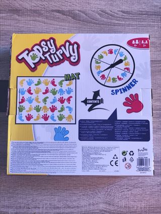Twister Topsy Turvy - Juego de Mesa