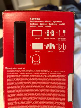Nintendo Switch - Azul y Rojo