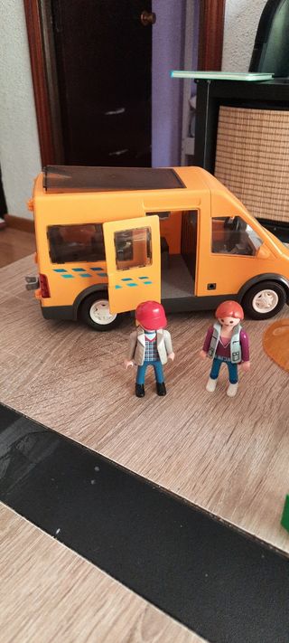 Playmobil: Autobús escolar y colegio