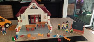Playmobil: Autobús escolar y colegio