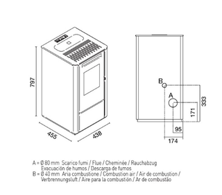 LAREIRA DE PALLETS KALI DE EVA CALOR