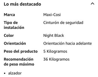 Silla coche Maxi-Cosi