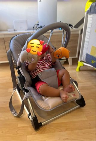 Silla mecedora  Y PORTÁTIL  (MULTIFUNCIONAL)