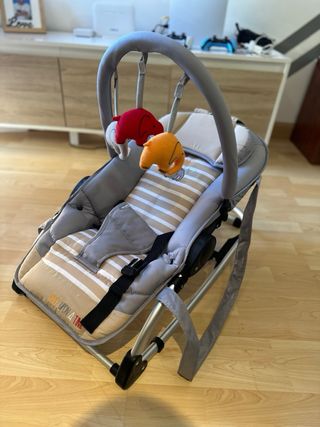 Silla mecedora  Y PORTÁTIL  (MULTIFUNCIONAL)