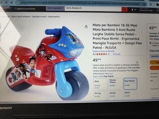 Moto para niños Paw Patrol