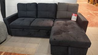 Sofá cama chaise longue 215cm - Oferta