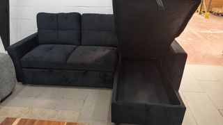 Sofá cama chaise longue 215cm - Oferta