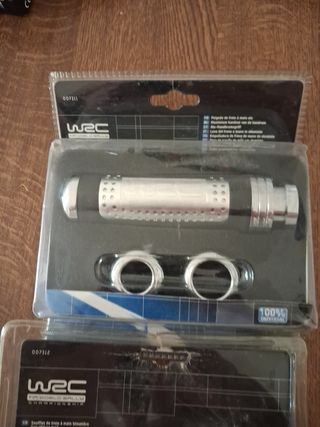 Funda y pomo WRC: ¡Como nuevos!