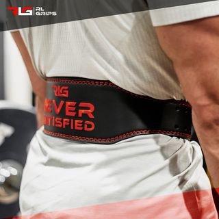 Cinturón Levantamiento Pesas de Piel para Gimnasio