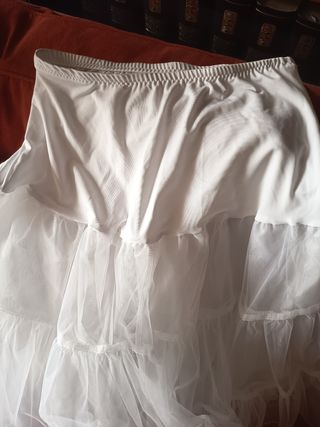 Enaguas can-can blancas