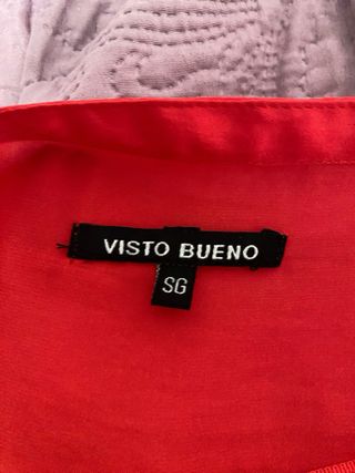 Blusa fucsia VISTO BUENO - Talla XL