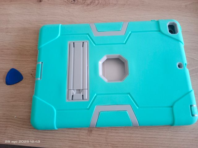 Capa protetora verde para iPad de 9,7"