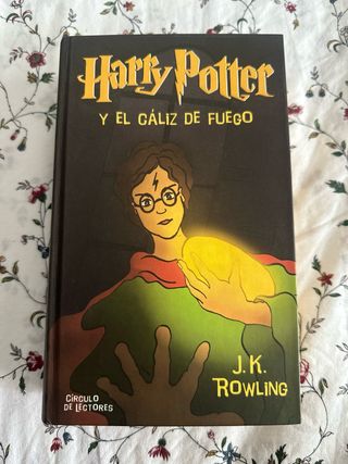 Libro Harry Potter y el cáliz del fuego