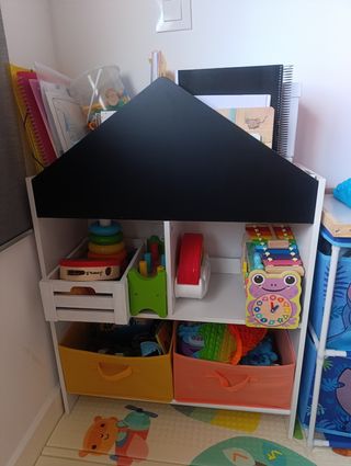 Mueble organizador juguetes infantil