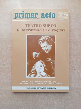 Lote de 7 revistas de Primer Acto.