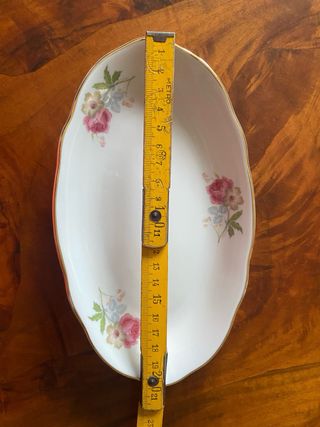 Piattino Monopoli Porcellana Italia 20x12x3