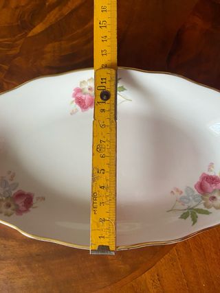 Piattino Monopoli Porcellana Italia 20x12x3