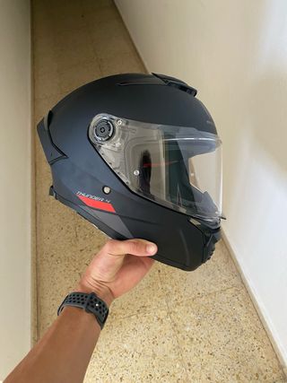 Casco moto MT Thunder 4 negro mate
