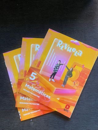 Libros Matemáticas SM REVUELA quinto de primaria 