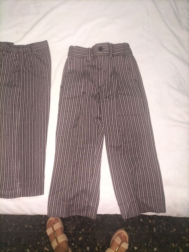 Pantalón fallero niño rayas
