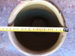 2 Tinajas de cerámica antiguas