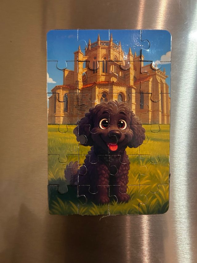 Puzzle magnético personalizado