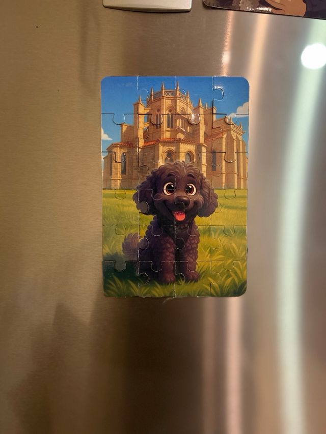 Puzzle magnético personalizado