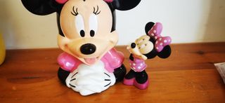 Hucha Minnie Mouse y figura. 