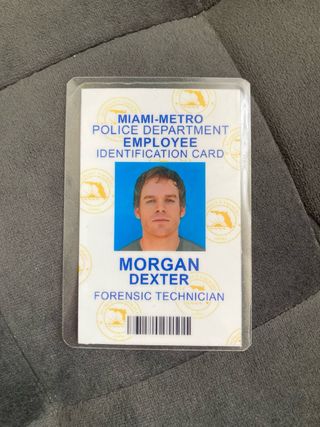 Prop Replica Badge Morgan Dexter