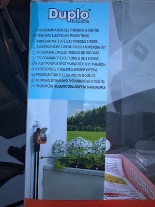 Programmatore irrigazione 2 vie - Nuovo