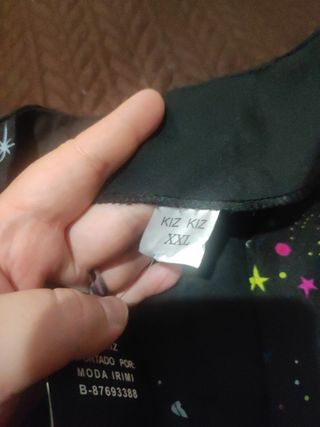 Bata Galaxia - Negra Multicolor