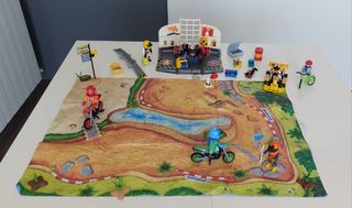 Playmobil Motocross - Pista y Accesorios