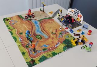 Playmobil Motocross - Pista y Accesorios
