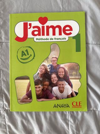 Libro Frances 1 ESO J’aime