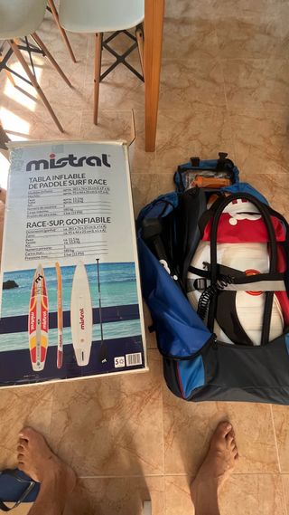 Tabla Paddle Surf Mistral Race hinchable