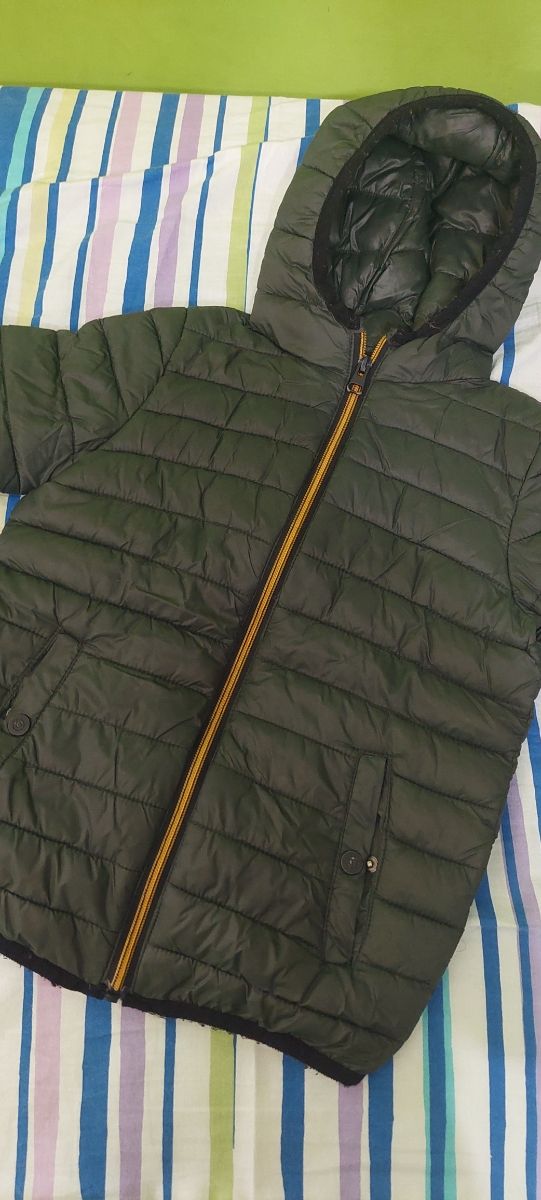 Giubbotto Invernale Leggero Verde