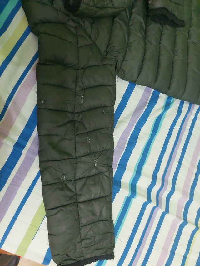 Giubbotto Invernale Leggero Verde