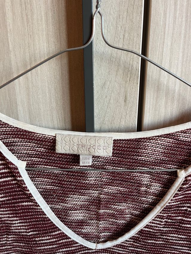 Jersey rayas rojas y blancas