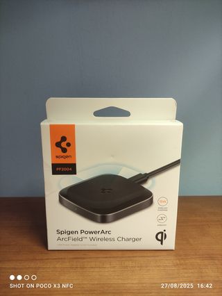 Cargador inalámbrico Spigen PowerArc
