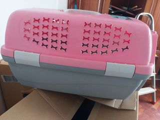 Transportín Mascotas Rosa