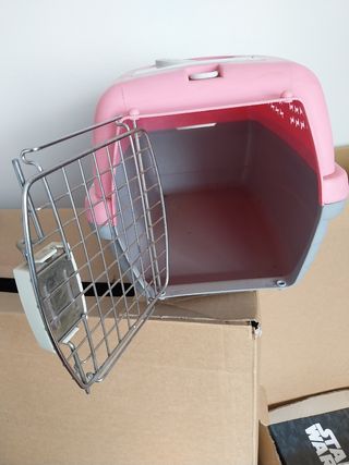 Transportín Mascotas Rosa