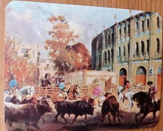 POSTAL CARTEL  FERIA TAURINA ALMERIA 1969 PAQUIRRI