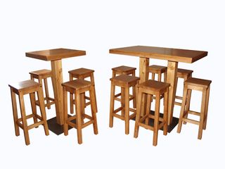 Blanco Vintage! Sillas, mesas, mesas  altas, tabur