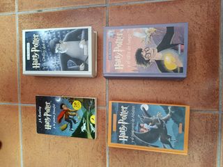 Pack de 4 libros de Harry Potter 