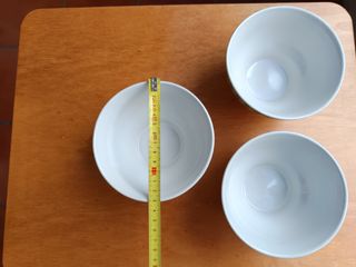 3 ciotole per la colazione 