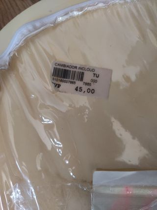 Cambiador Bebé Visoxics - Nueva