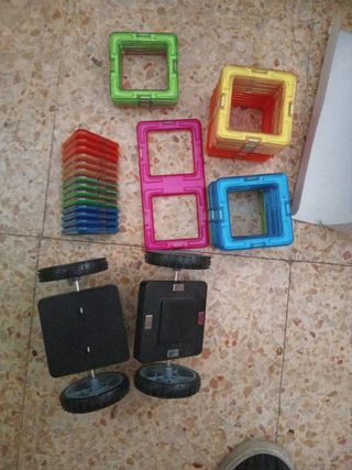 Bloques magnéticos Puzzle 39 piezas