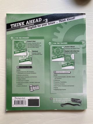 Think Ahead Workbook Dbh3 
3 Eso Euskaraz