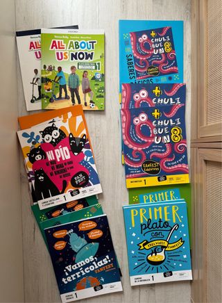 Lote de libros de Edelvives 1º Primaria